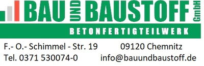 Bau und Baustoff logo